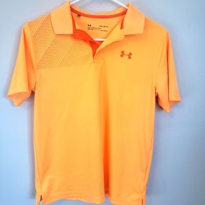 Boys Under Armour golf polo